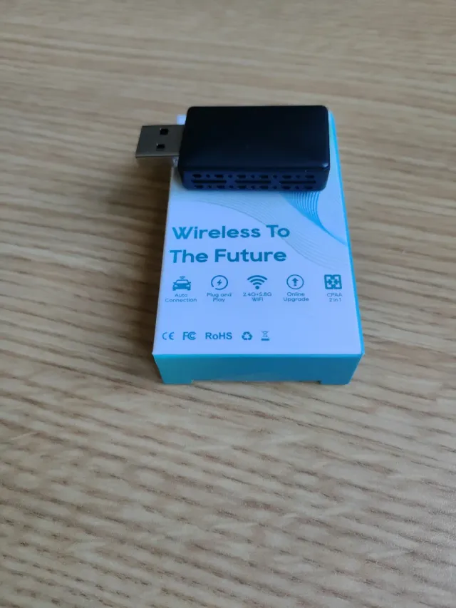 Adaptador CarPlay Android Auto Inalámbrico