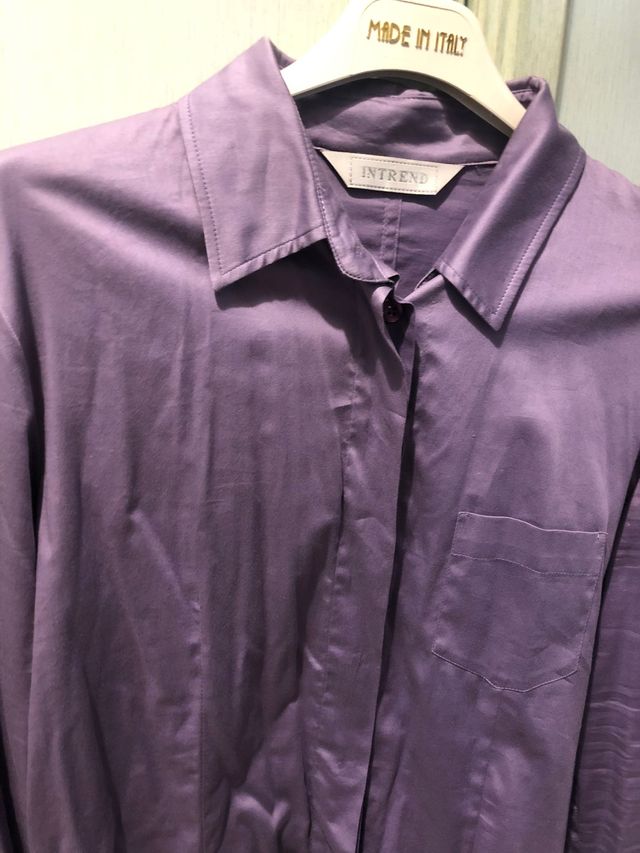 Camicia donna INTREND glicine taglia M