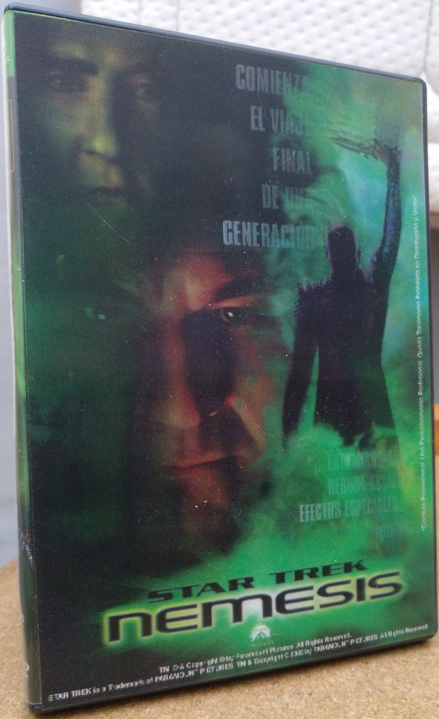 DVDs Star Trek  Colección 4 Películas.