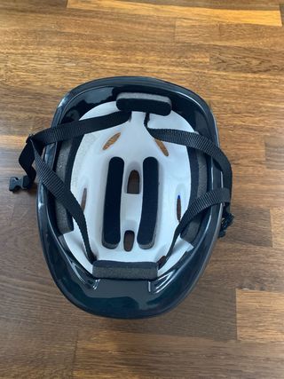 Casco bici/patín niño azul