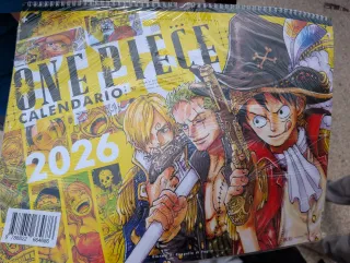 Calendario 2026 One Piece esclusiva Lucca Comics 