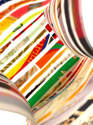 Bolso Hermès Cas du Sac Multicolor