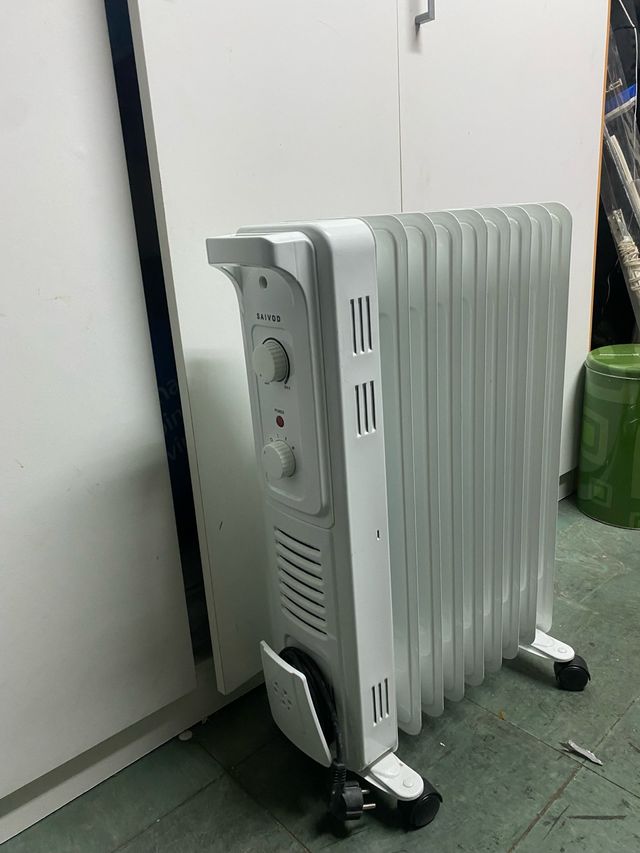 Radiador eléctrico Blanco de Saivod