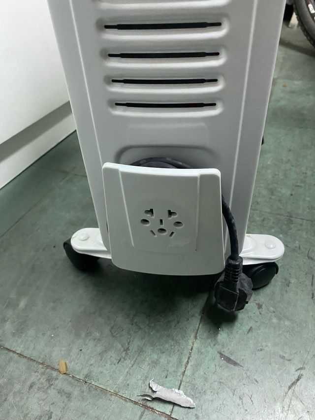 Radiador eléctrico Blanco de Saivod