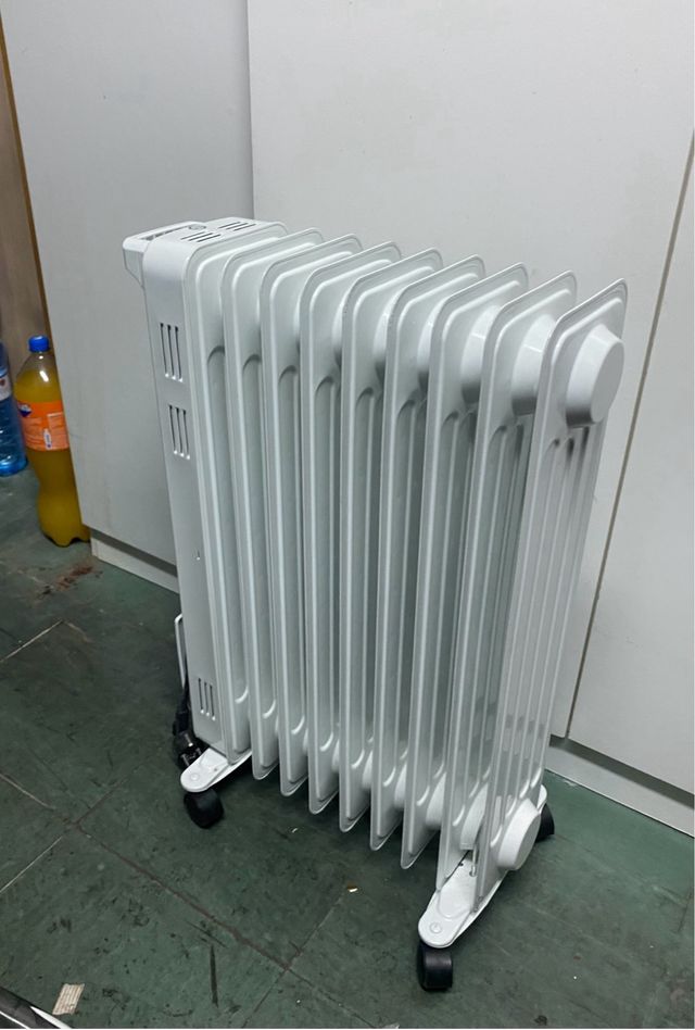 Radiador eléctrico Blanco de Saivod