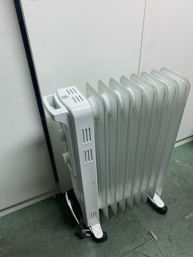 Radiador eléctrico Blanco de Saivod