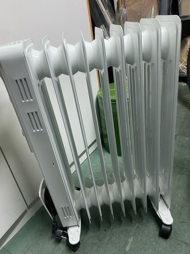 Radiador eléctrico Blanco de Saivod