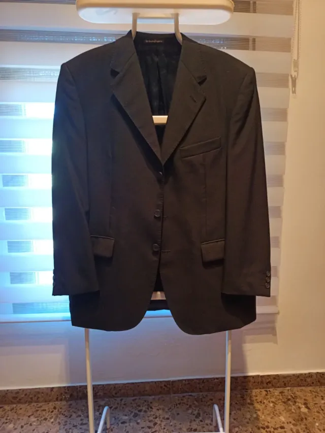 Americana Lana Negra El Corte Inglés Talla 50