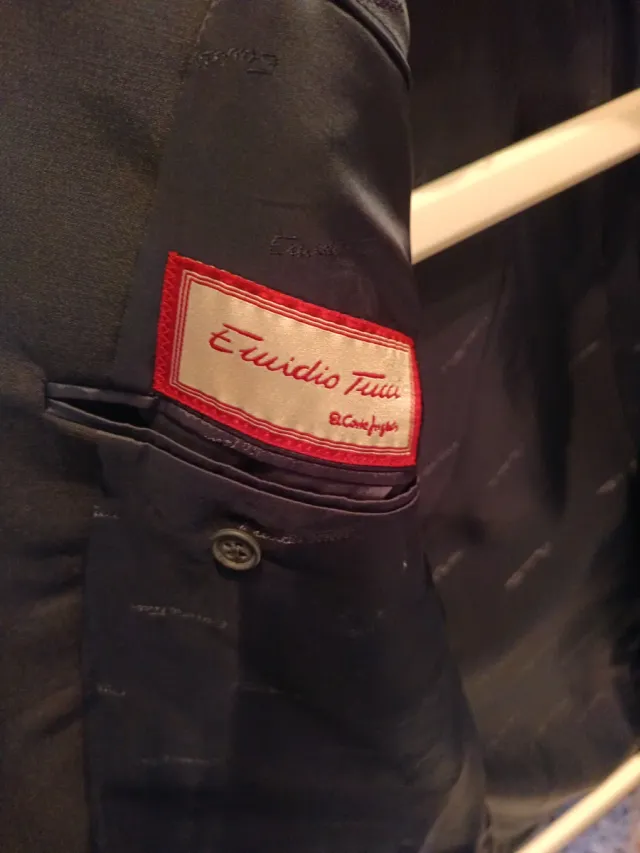 Americana Lana Negra El Corte Inglés Talla 50