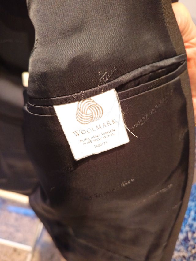 Americana Lana Negra El Corte Inglés Talla 50