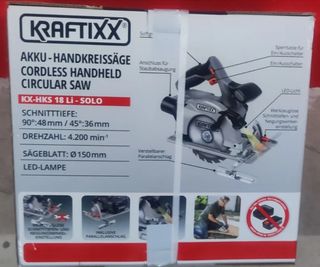 Sierra Circular a Batería Kraftixx KX-HKS 18 Li