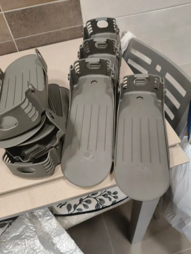 10 Organizadores de Zapatos Apilables