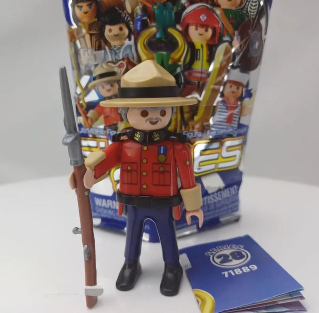 Policía montada Canadá Serie 28 Playmobil NUEVO