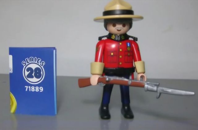 Policía montada Canadá Serie 28 Playmobil NUEVO