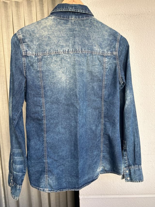 Camisa vaquera azul