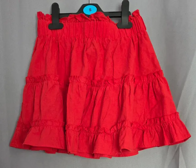 Falda Shein Roja Talla S