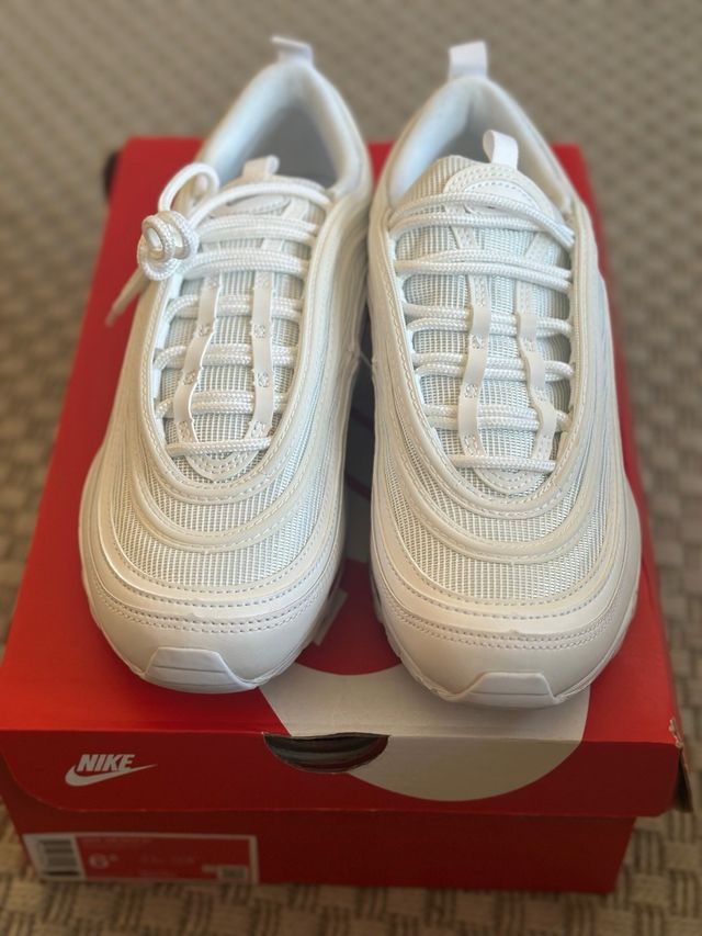 Nike Air Max 97 Plata y Blanco