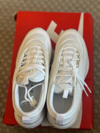 Nike Air Max 97 Plata y Blanco