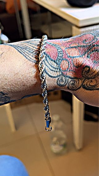 Pulsera Salomónica Plata Esterlina