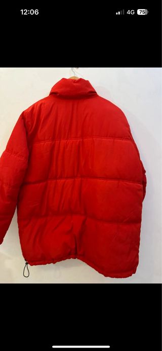 Giubbotto oversize rosso