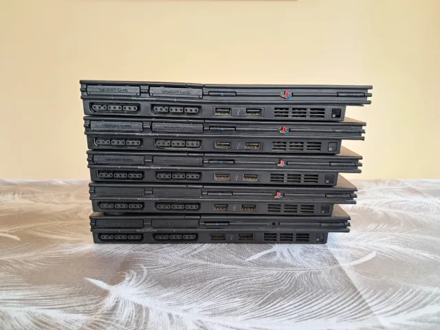 Lotto 5 Console Sony PlayStation 2 Ps2 Slim 