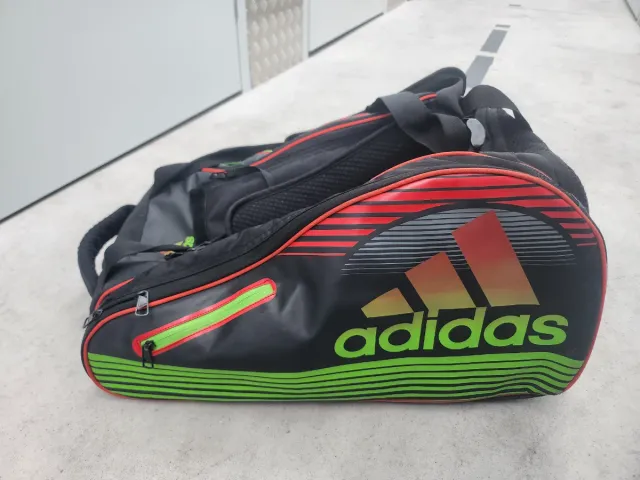Paletero Adidas Negro/Rojo/Verde