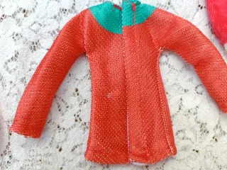 Lote Ropita Barbie para Navidad, vestido, jersey