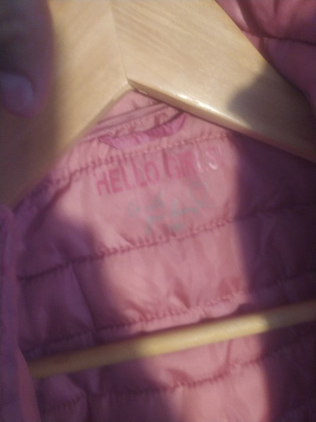Chaqueta infantil niña rosa
