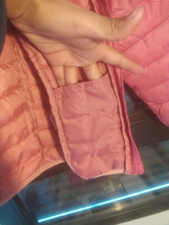 Chaqueta infantil niña rosa