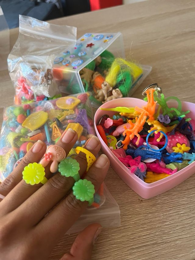 Lote Abalorios y Miniaturas