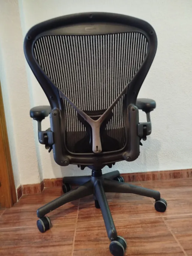Silla Oficina Herman Miller Negra,modelo A