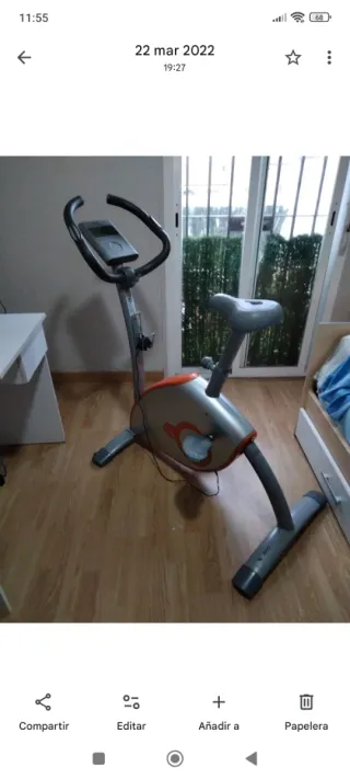 Bicicleta Estática Domyos