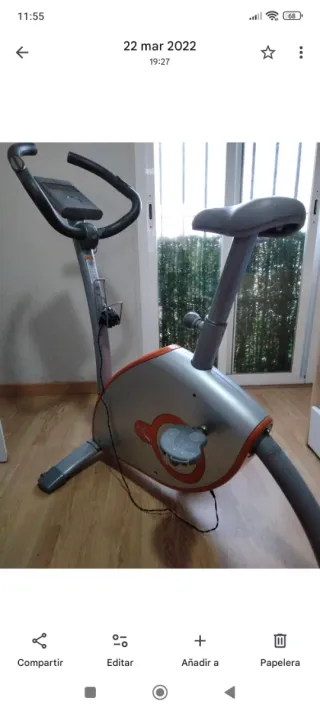 Bicicleta Estática Domyos