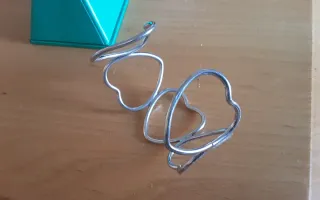 Bracciale Argento Cuori Brillanti