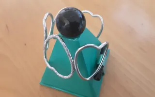 Bracciale Argento Cuori Brillanti