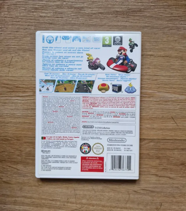 Volante Mario Kart Wii + Nintendo