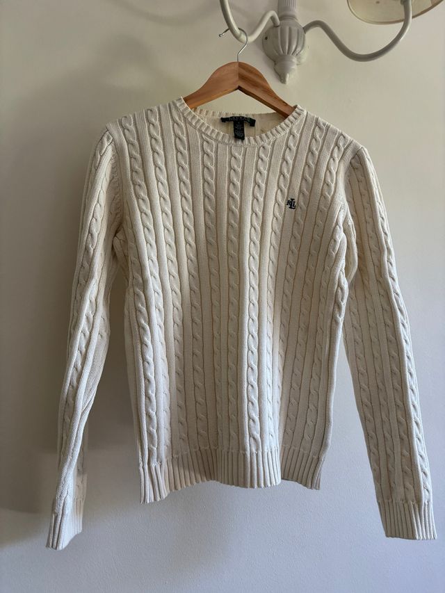 Jersey Ralph Lauren ochos beige