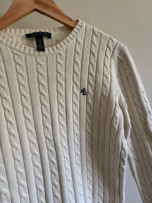 Jersey Ralph Lauren ochos beige