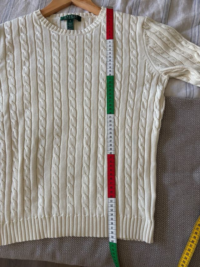 Jersey Ralph Lauren ochos beige