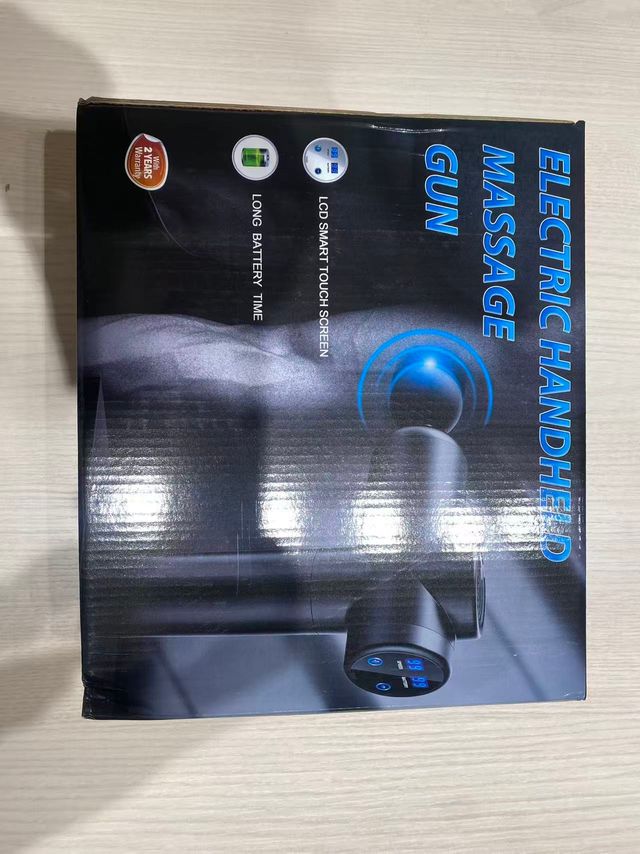 Pistola Masaje Eléctrica Manual LCD 2 Años Garantí