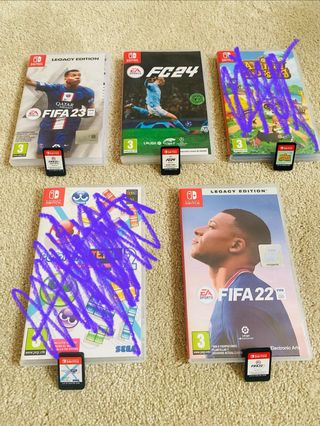 Juegos Nintendo Switch: FIFA 23, FC24, FIFA 22...