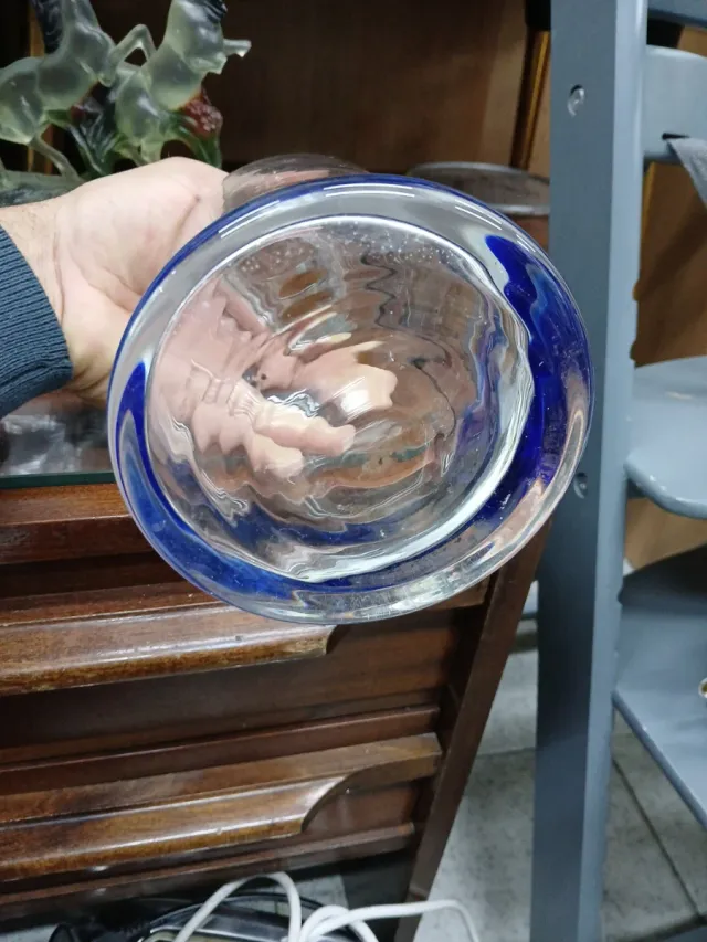 Botella de cristal con tapón de bola