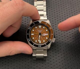 Seiko 5 Sports SRPJ47K1 Reloj Automático Naranja