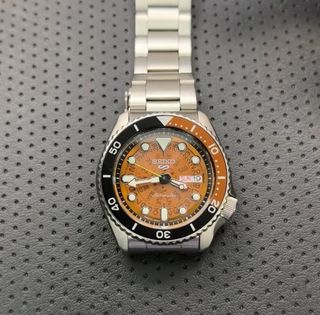 Seiko 5 Sports SRPJ47K1 Reloj Automático Naranja