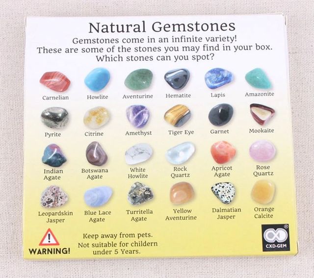 ◆NUEVO PRECINTADO◆  Colección 20 minerales