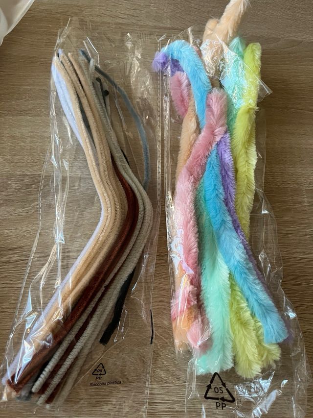 Manualidades: limpiapipas colores surtidos