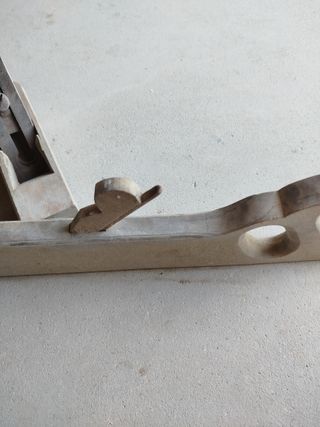 Herramientas carpintería antiguas, cepillo