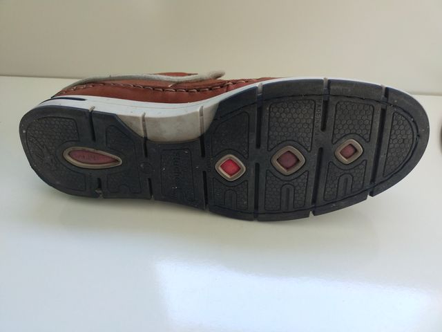 Zapatos Fluchos Piel Marrones Talla 42