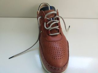 Zapatos Fluchos Piel Marrones Talla 42