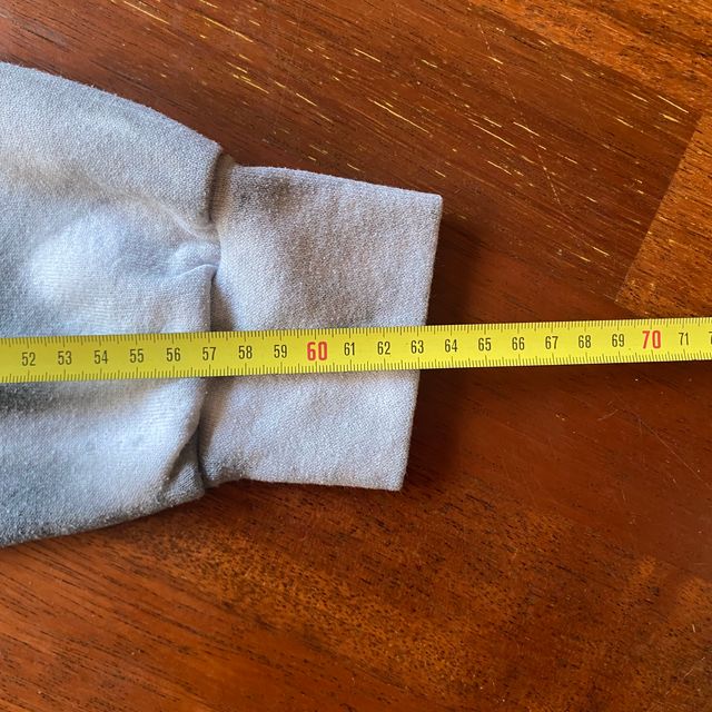 Sudadera Russell Tie-dye S blanca Negra no capucha